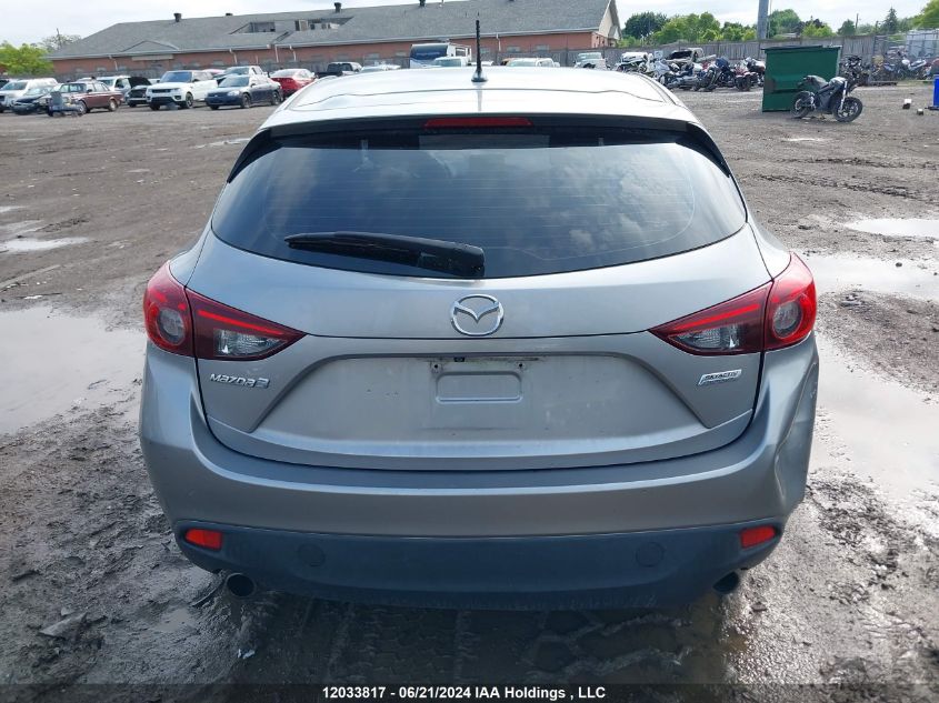 2016 Mazda 3 Touring VIN: 3MZBM1L78GM244057 Lot: 12033817