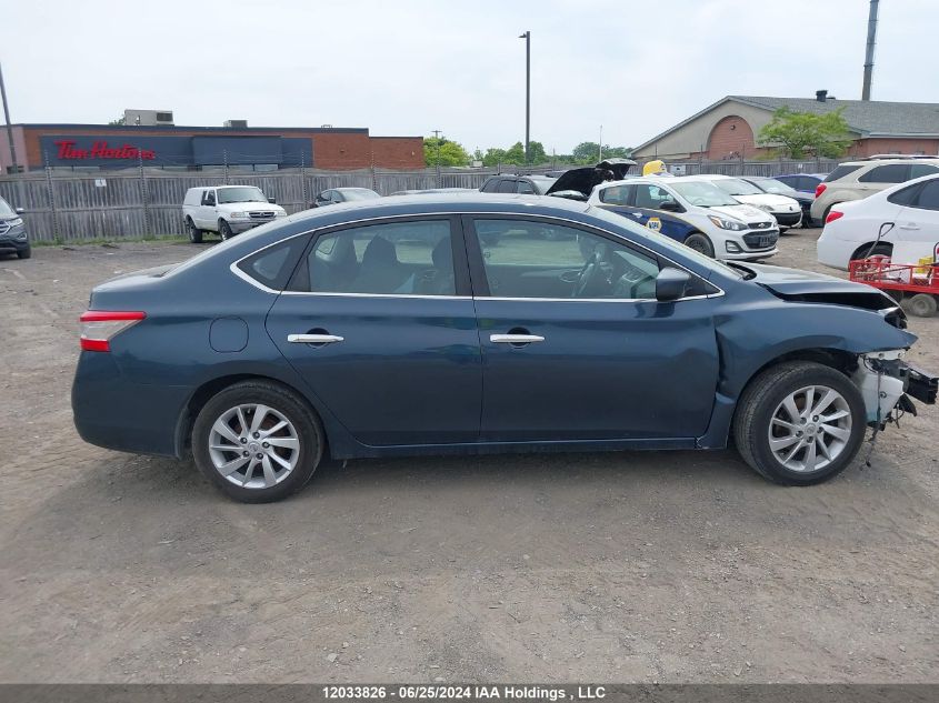 2015 Nissan Sentra VIN: 3N1AB7AP1FL661506 Lot: 12033826