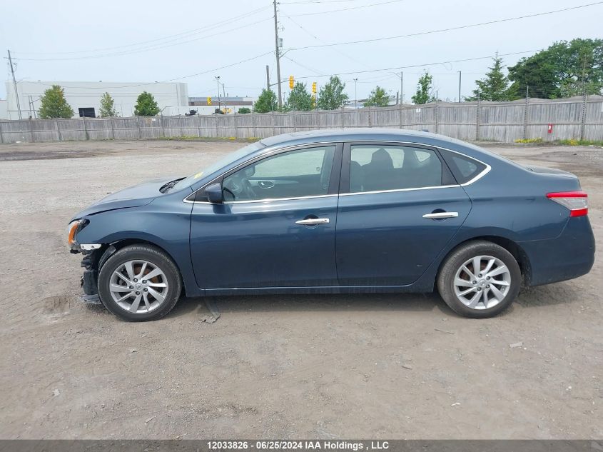 2015 Nissan Sentra VIN: 3N1AB7AP1FL661506 Lot: 12033826