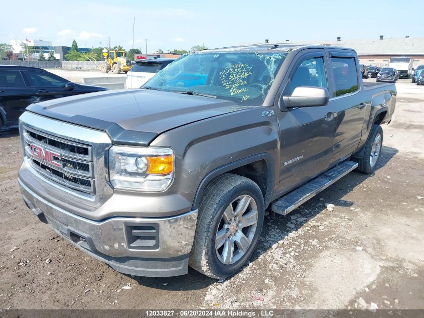 2015 GMC Sierra 1500 VIN: 3GTU2UEC4FG348748 Lot: 12033827