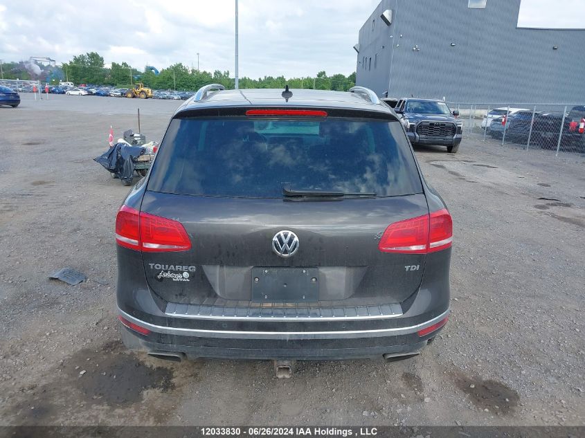 2015 Volkswagen Touareg VIN: WVGEP9BP8FD001281 Lot: 12033830