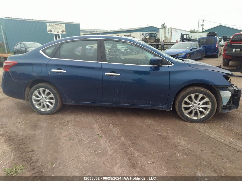2019 Nissan Sentra VIN: 3N1AB7AP1KY295625 Lot: 12033832