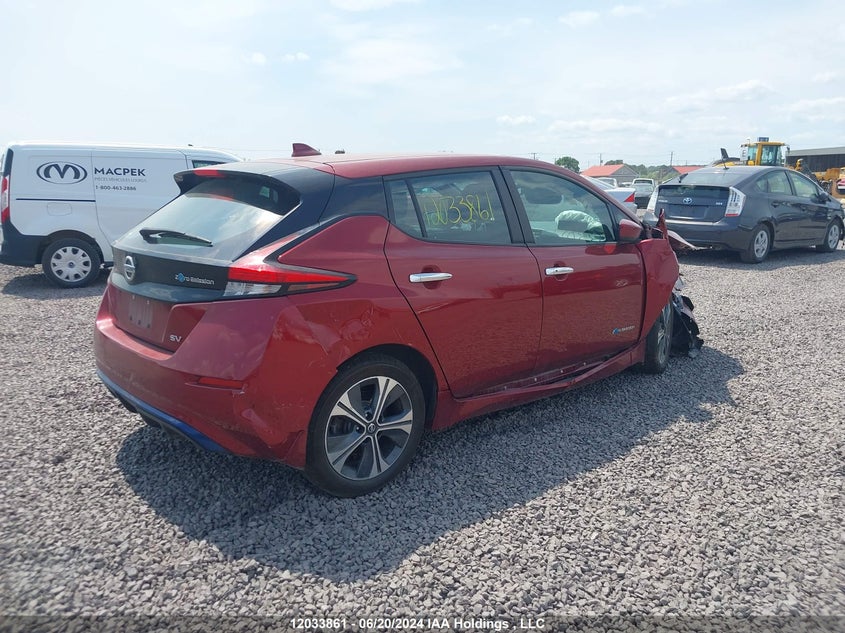 2019 Nissan Leaf VIN: 1N4AZ1CP0KC300766 Lot: 12033861