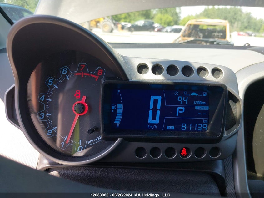 2014 Chevrolet Sonic Ls VIN: 1G1JA6EH0E4192211 Lot: 12033880