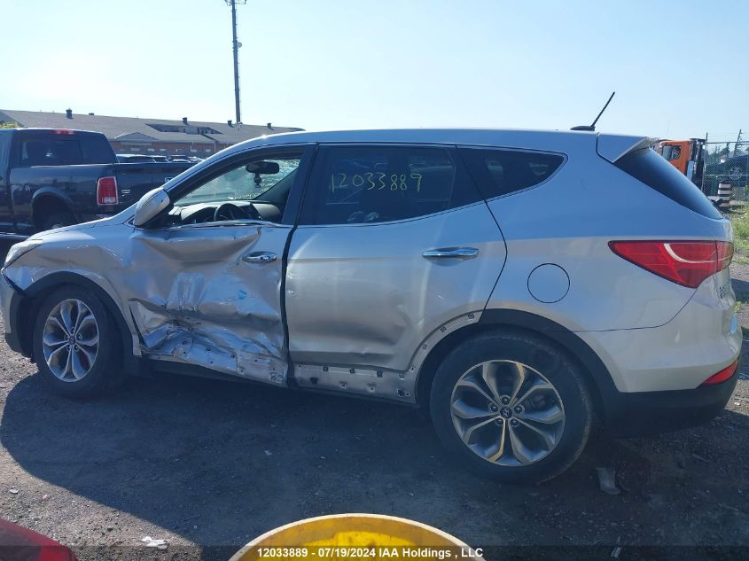 2013 Hyundai Santa Fe VIN: 5XYZUDLA8DG088318 Lot: 12033889