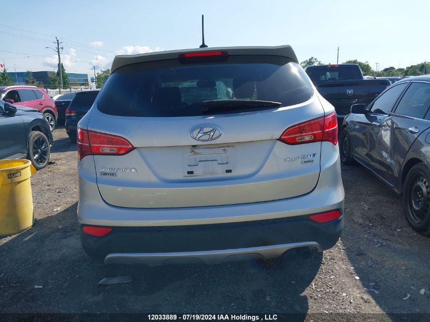 2013 Hyundai Santa Fe VIN: 5XYZUDLA8DG088318 Lot: 12033889