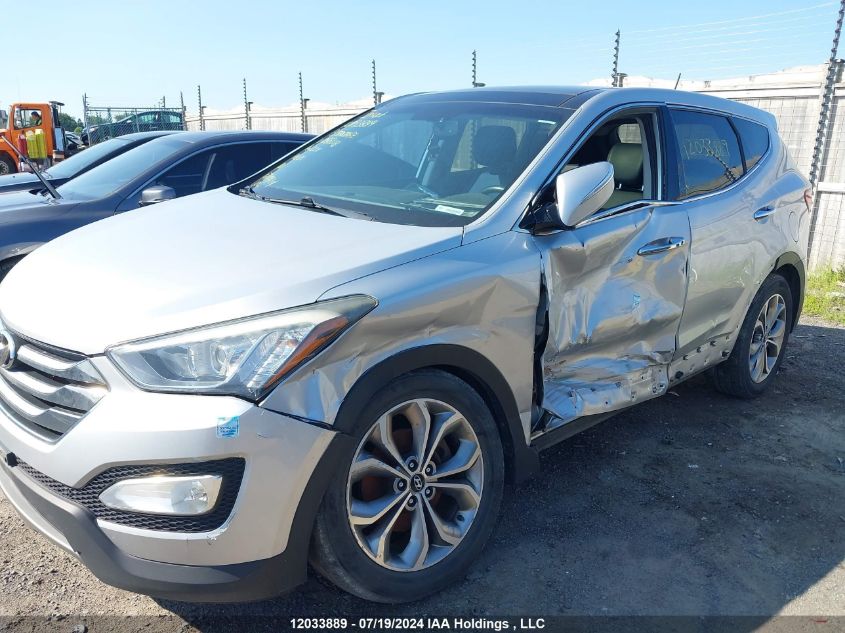 2013 Hyundai Santa Fe VIN: 5XYZUDLA8DG088318 Lot: 12033889