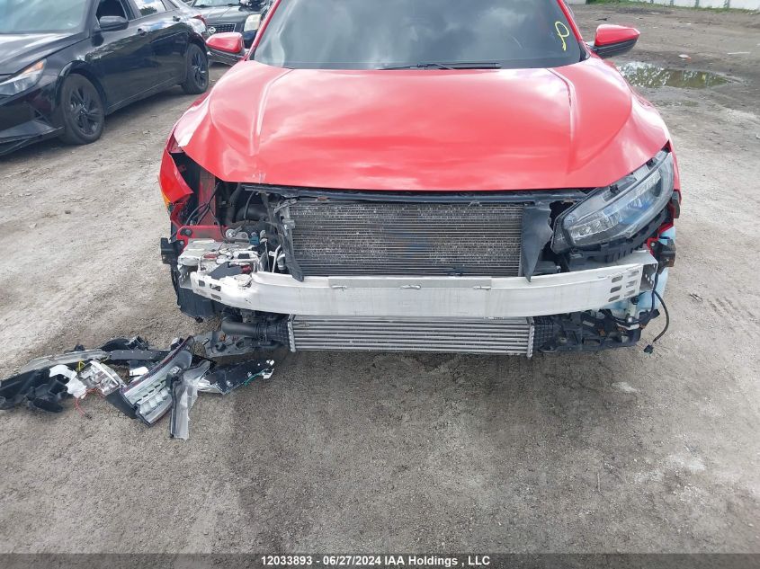 2018 Honda Civic Hatchback VIN: SHHFK7G40JU304419 Lot: 12033893