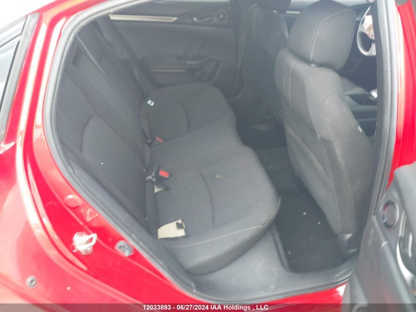 2018 Honda Civic Hatchback VIN: SHHFK7G40JU304419 Lot: 12033893