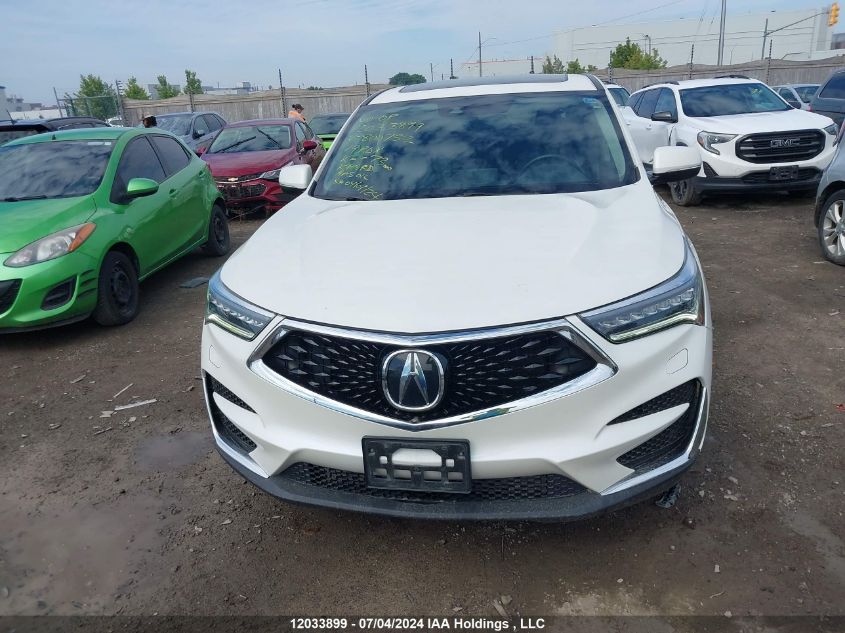 2019 Acura Rdx VIN: 5J8TC2H77KL800752 Lot: 12033899