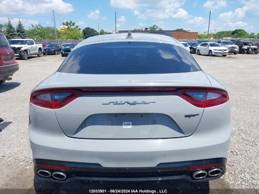 2020 Kia Stinger VIN: KNAE55LC4L6072912 Lot: 12033901