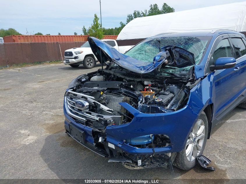 2020 Ford Edge Titanium VIN: 2FMPK4K94LBB19177 Lot: 12033905