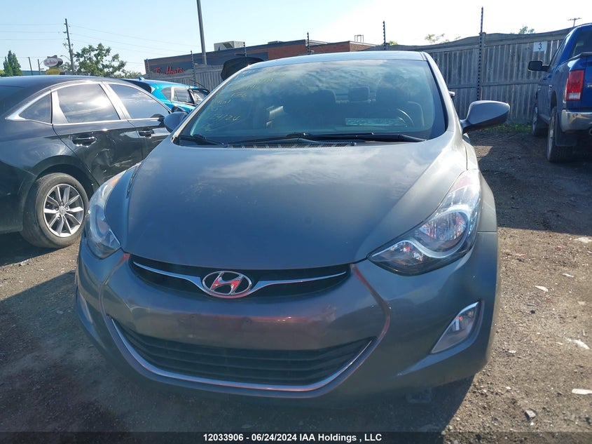 2013 Hyundai Elantra Gls VIN: 5NPDH4AE6DH305197 Lot: 12033906