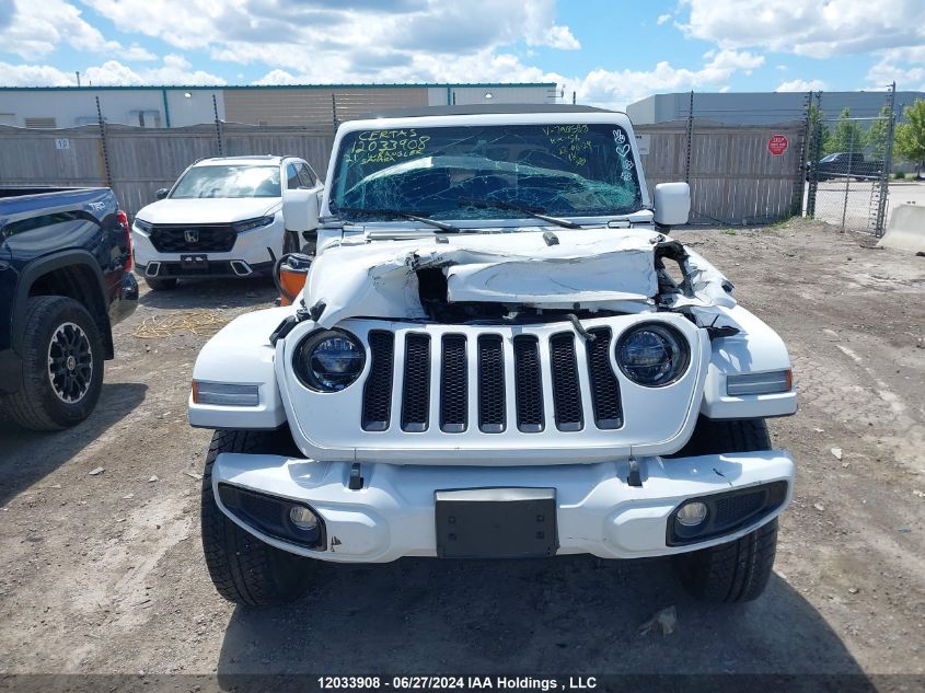 2021 Jeep Wrangler Unlimited Sahara VIN: 1C4HJXEG5MW790588 Lot: 12033908