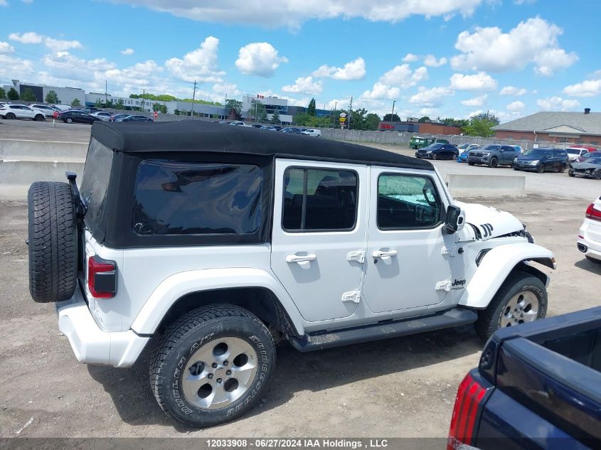 2021 Jeep Wrangler Unlimited Sahara VIN: 1C4HJXEG5MW790588 Lot: 12033908
