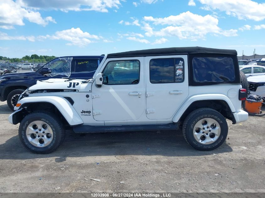 2021 Jeep Wrangler Unlimited Sahara VIN: 1C4HJXEG5MW790588 Lot: 12033908