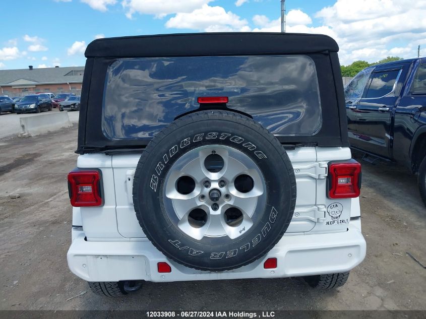 2021 Jeep Wrangler Unlimited Sahara VIN: 1C4HJXEG5MW790588 Lot: 12033908