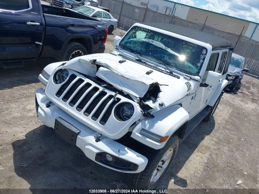 2021 Jeep Wrangler Unlimited Sahara VIN: 1C4HJXEG5MW790588 Lot: 12033908