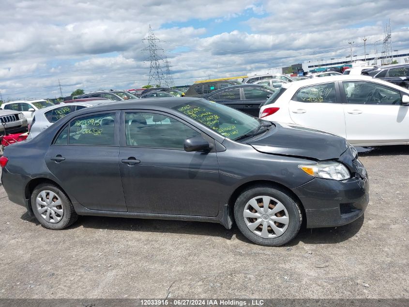 2009 Toyota Corolla VIN: 2T1BU40E99C066338 Lot: 12033915