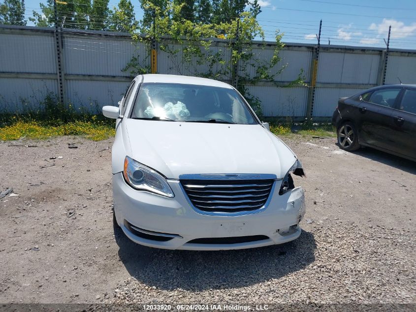 2013 Chrysler 200 Lx VIN: 1C3CCBAB7DN651168 Lot: 12033920