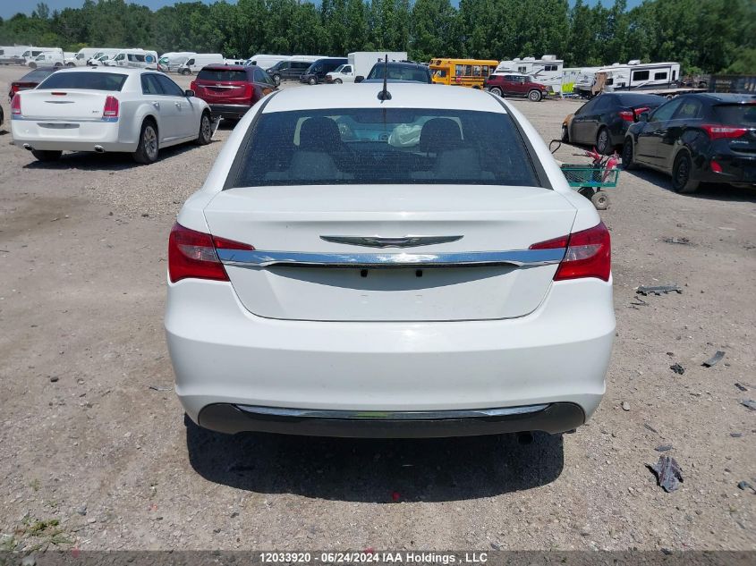 2013 Chrysler 200 Lx VIN: 1C3CCBAB7DN651168 Lot: 12033920