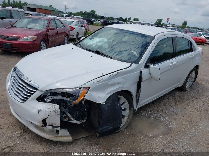 2013 Chrysler 200 Lx VIN: 1C3CCBAB7DN651168 Lot: 12033920