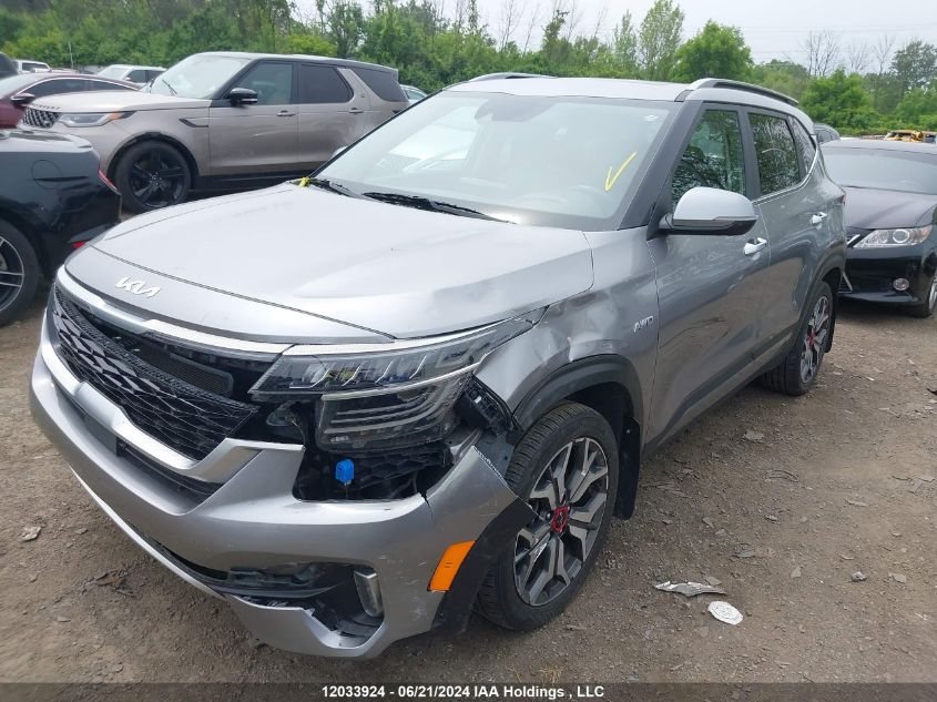 2022 Kia Seltos Sx VIN: KNDETCA20N7318486 Lot: 12033924