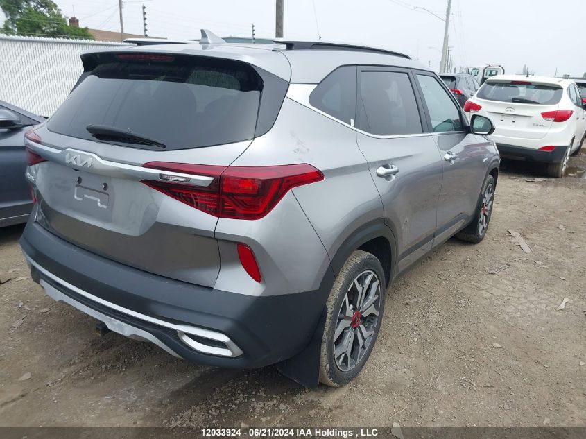 2022 Kia Seltos Sx VIN: KNDETCA20N7318486 Lot: 12033924