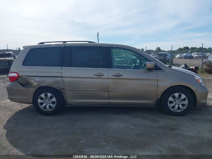 2006 Honda Odyssey VIN: 5FNRL38436B502373 Lot: 12033936