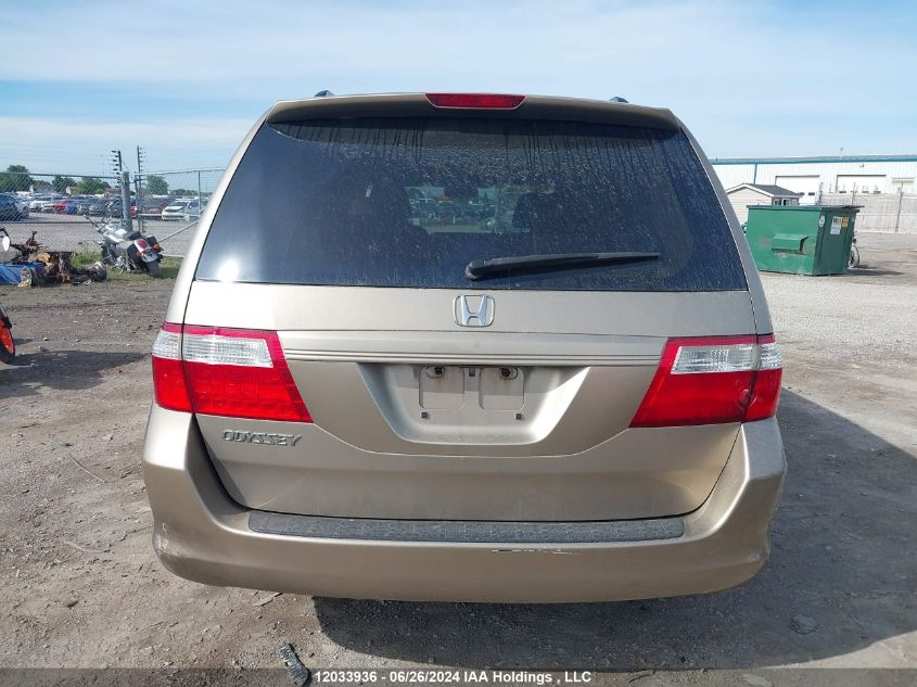2006 Honda Odyssey VIN: 5FNRL38436B502373 Lot: 12033936