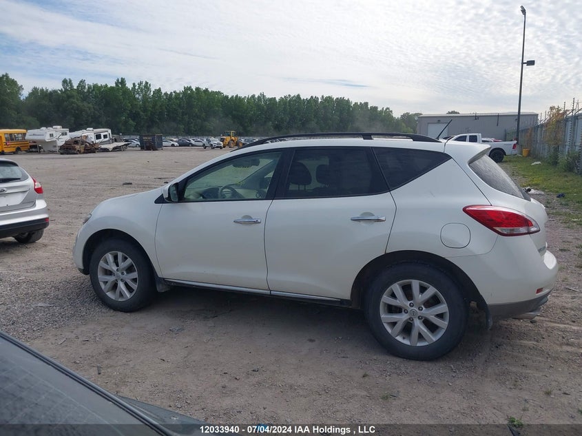 2012 Nissan Murano VIN: JN8AZ1MW3CW213609 Lot: 12033940