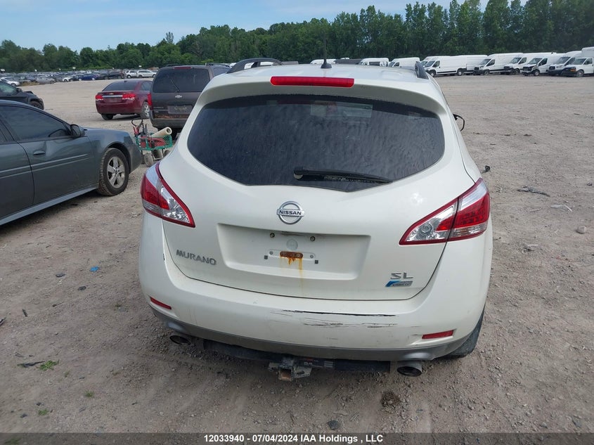 2012 Nissan Murano VIN: JN8AZ1MW3CW213609 Lot: 12033940