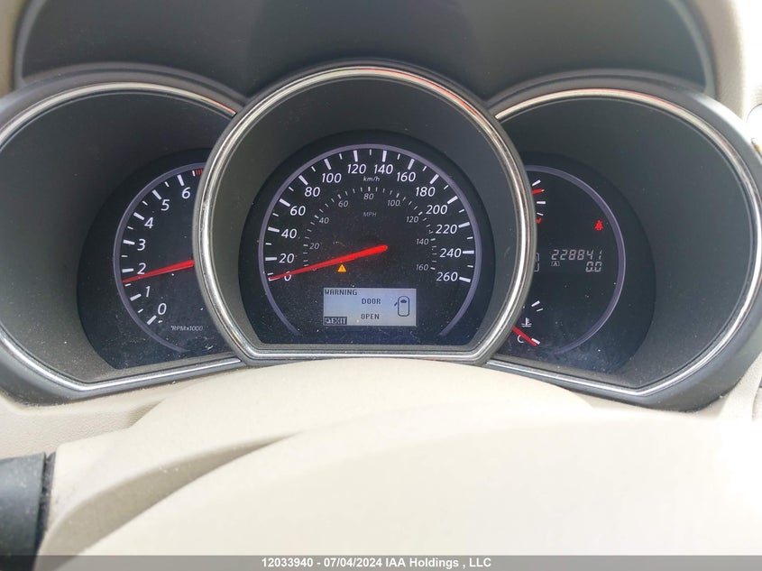 2012 Nissan Murano VIN: JN8AZ1MW3CW213609 Lot: 12033940