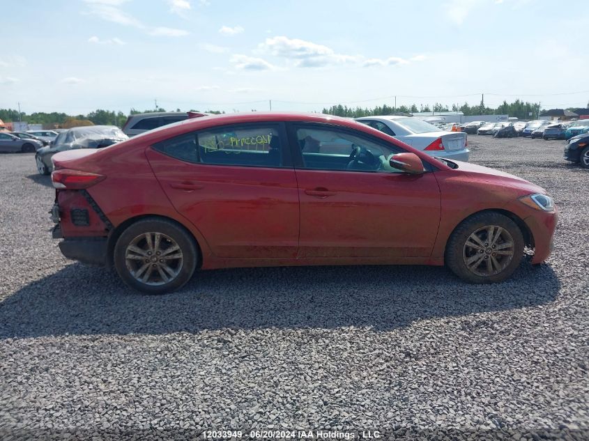 2017 Hyundai Elantra VIN: KMHD84LF6HU421660 Lot: 12033949