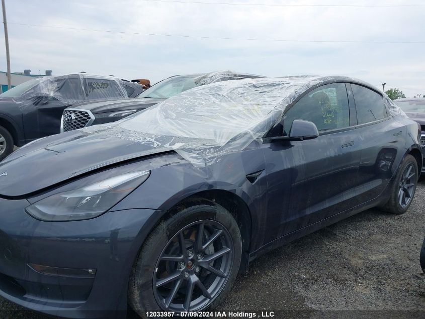 2023 Tesla Model 3 VIN: LRW3E1EB9PC924957 Lot: 12033957