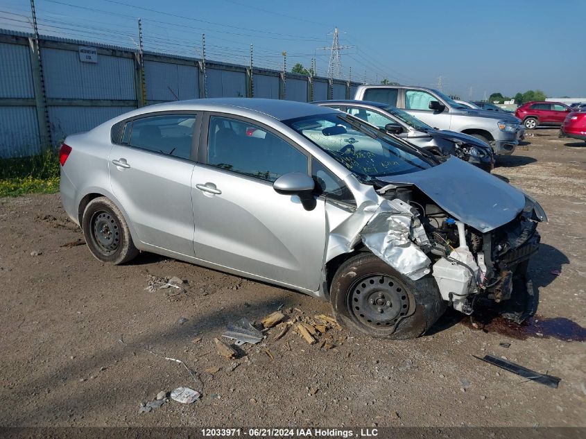 2013 Kia Rio Lx VIN: KNADM4A3XD6228724 Lot: 12033971