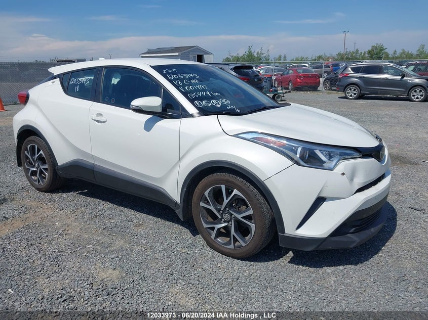 2018 Toyota C-Hr Xle/Xle Premium VIN: NMTKHMBX0JR001892 Lot: 12033973