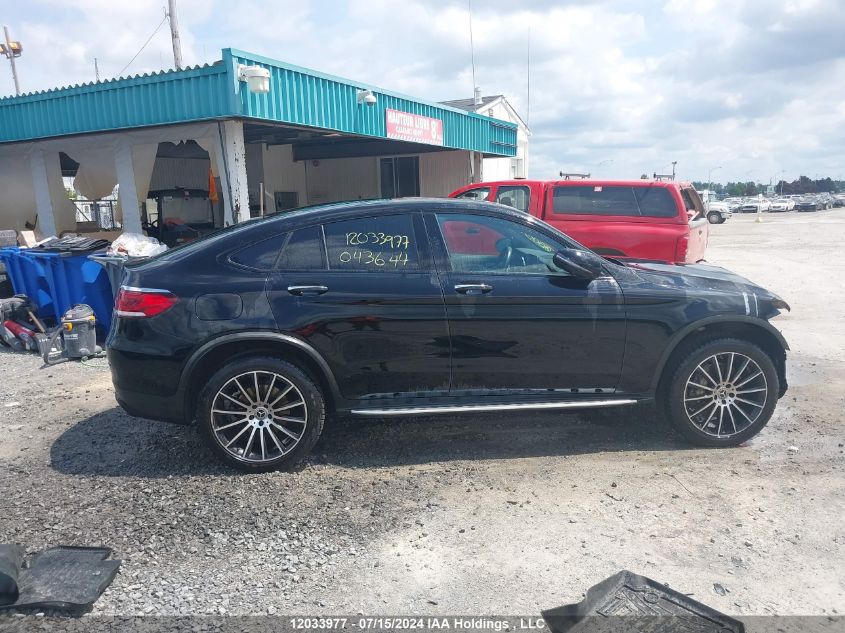 2022 Mercedes-Benz Glc Coupe 300 4Matic VIN: W1N0J8EB8NG043644 Lot: 12033977