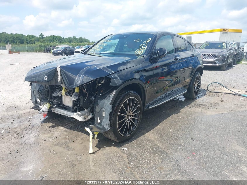 2022 Mercedes-Benz Glc Coupe 300 4Matic VIN: W1N0J8EB8NG043644 Lot: 12033977