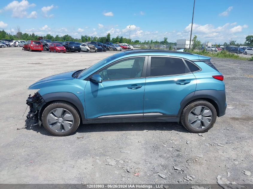 2019 Hyundai Kona Limited VIN: KM8K33AG0KU046612 Lot: 12033983