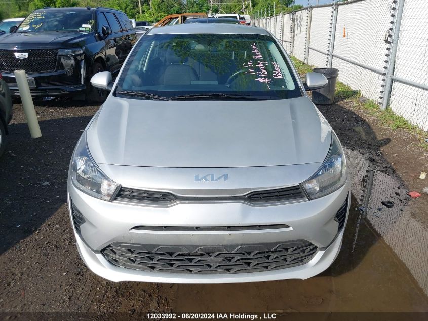 2022 Kia Rio S VIN: 3KPA25AD2NE499086 Lot: 12033992