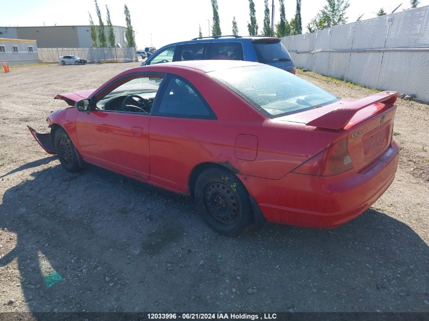 2003 Honda Civic Cpe VIN: 1HGEM215X3L806349 Lot: 12033996