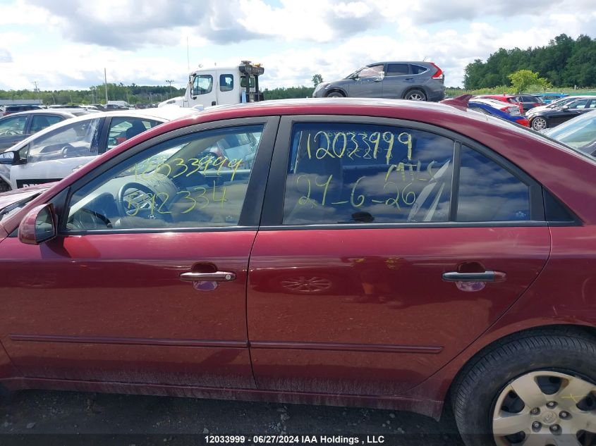 2010 Hyundai Sonata Gls VIN: 5NPET4AC3AH592334 Lot: 12033999