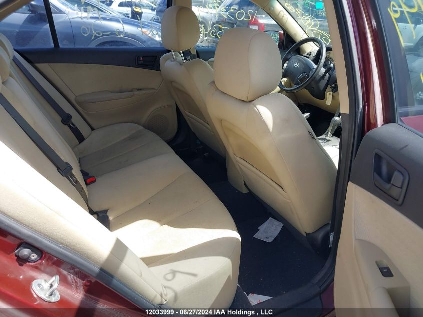 2010 Hyundai Sonata Gls VIN: 5NPET4AC3AH592334 Lot: 12033999