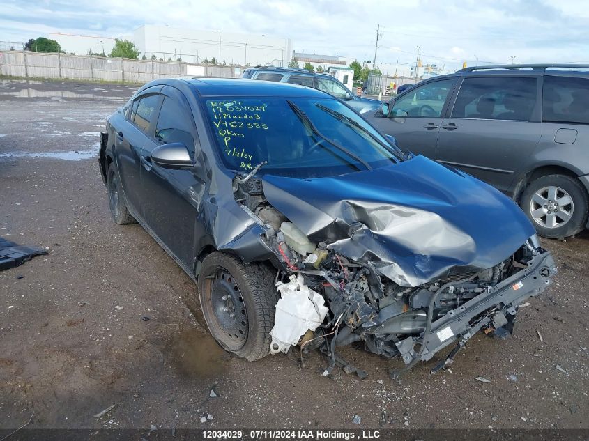 JM1BL1W57B1462383 2011 Mazda Mazda3