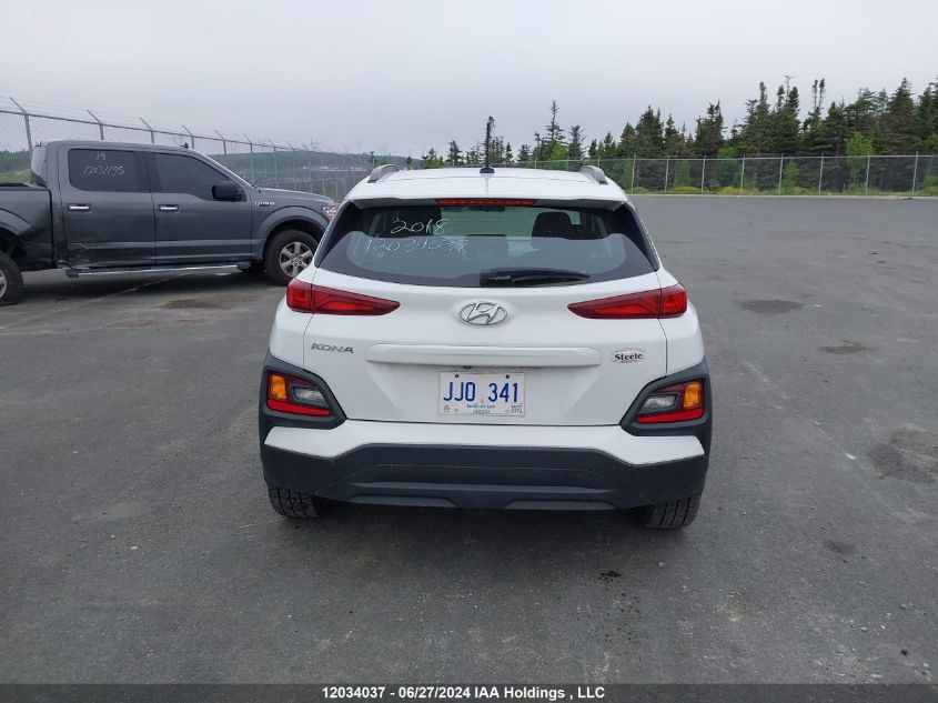 2018 Hyundai Kona Se VIN: KM8K12AA7JU170127 Lot: 12034037