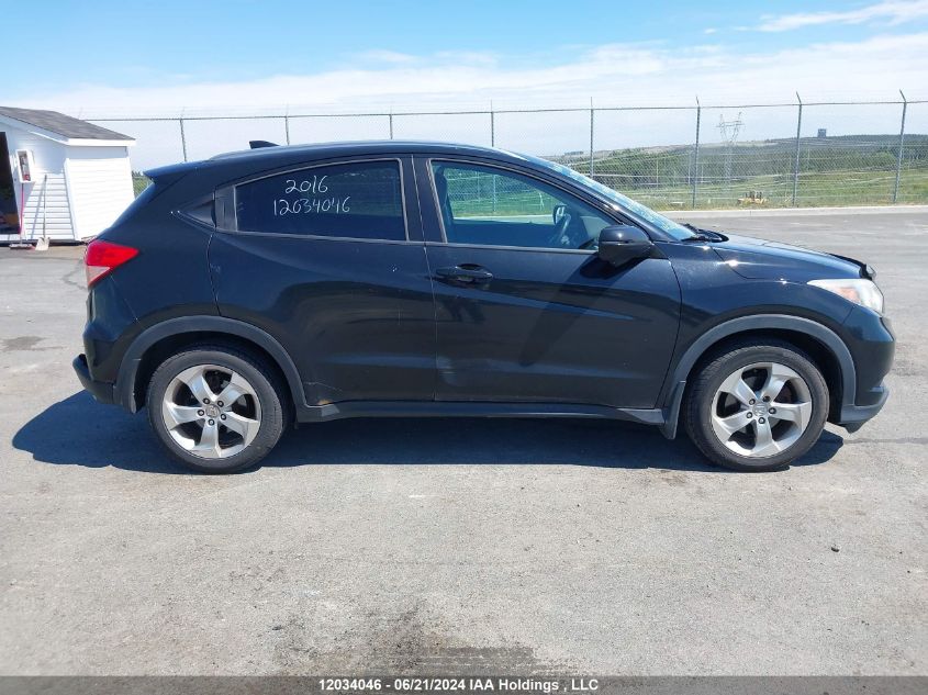 2016 Honda Hr-V VIN: 3CZRU6H75GM100810 Lot: 12034046