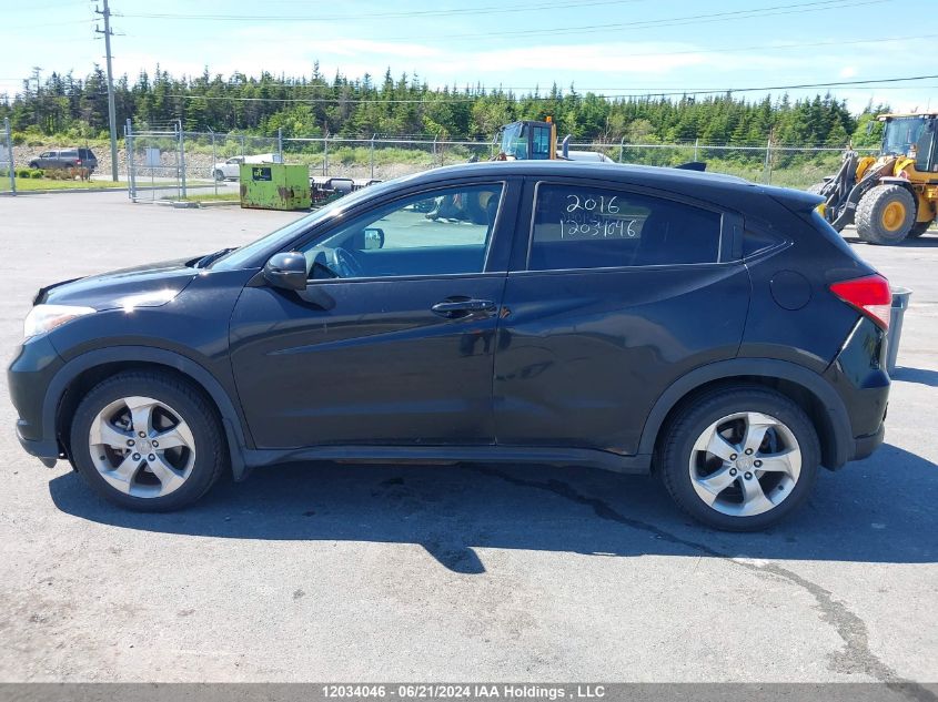 2016 Honda Hr-V VIN: 3CZRU6H75GM100810 Lot: 12034046