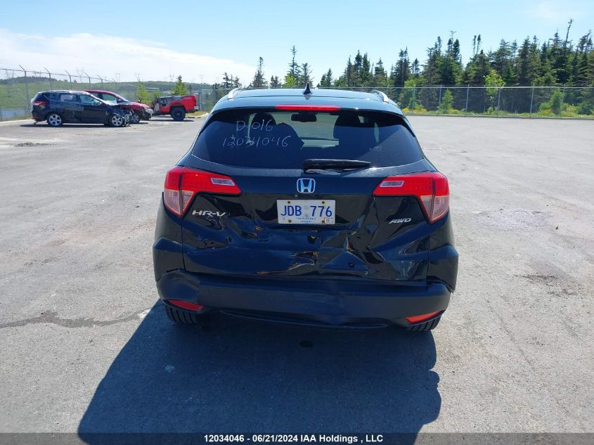 2016 Honda Hr-V VIN: 3CZRU6H75GM100810 Lot: 12034046