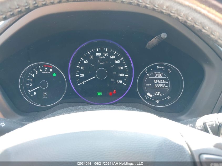 2016 Honda Hr-V VIN: 3CZRU6H75GM100810 Lot: 12034046